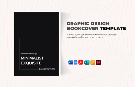 Graphic Design Bookcover Template