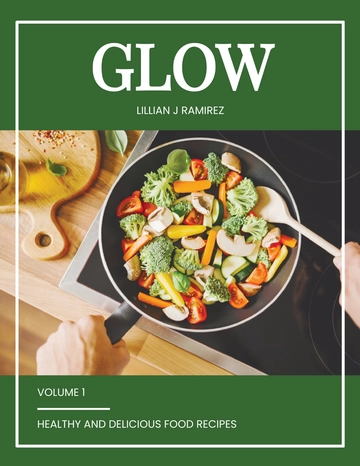 Free Recipe Book Cover Template to Edit Online