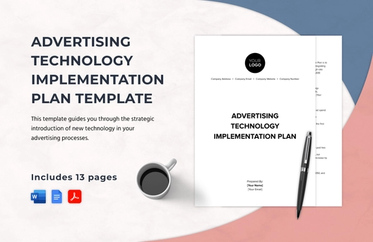Advertising Technology Implementation Plan Template