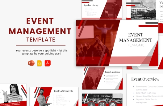Event Management Template