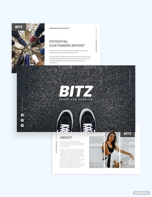 Fashion Shoes Presentation Template
