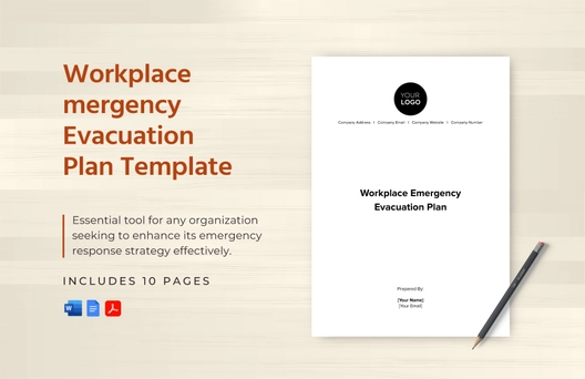 Workplace Emergency Evacuation Plan Template