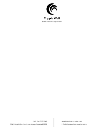 Free Building Construction Letterhead Template to Edit Online