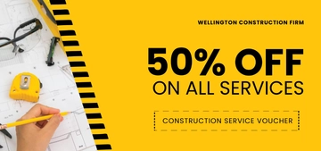 Free Construction Service Voucher Template to Edit Online