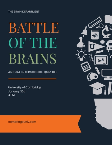 Free Academic Studies Flyer Template to Edit Online