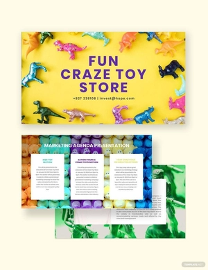 Kids Store Presentation Template