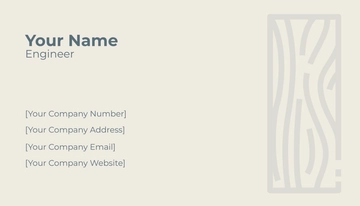 Free Wood Construction Business Card Template to Edit Online