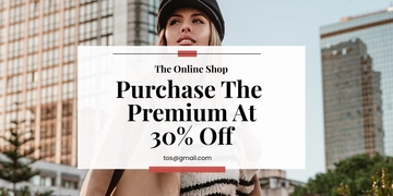 Free Online Shop App Promotion Blog Post Template to Edit Online