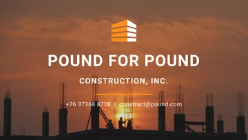 Free Construction Template to Edit Online