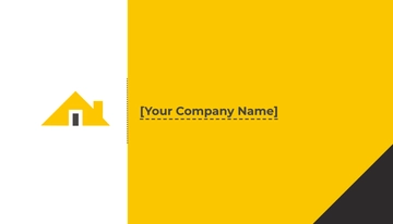 Free Printable Construction Business Card Template to Edit Online