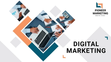 Free Marketing Agency Presentation Template to Edit Online