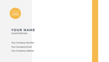 Free Construction Inspector Business Card Template to Edit Online
