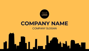 Free Construction Equipment Business Card Template to Edit Online