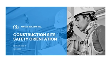 Free Construction Safety Template to Edit Online