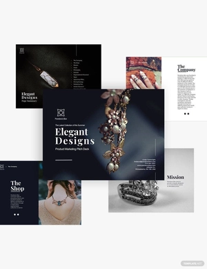Product Marketing Pitch Deck Template