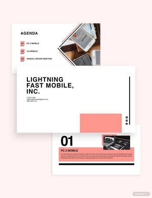 Product Presentation Template