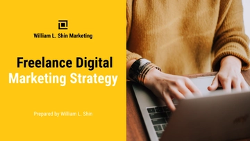 Free Freelance Marketing Presentation Template to Edit Online