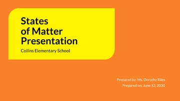 Free Elementary School Presentation Template to Edit Online