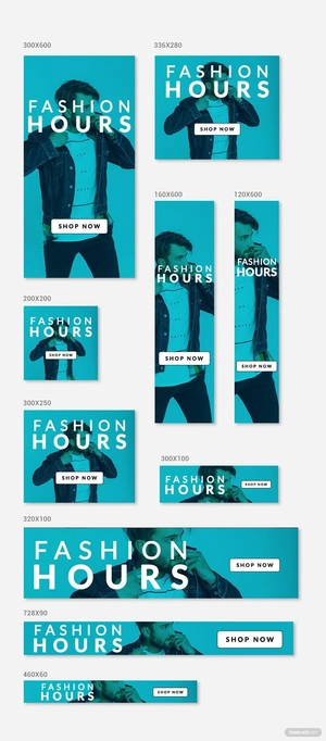 Fashion Ad Banner Template