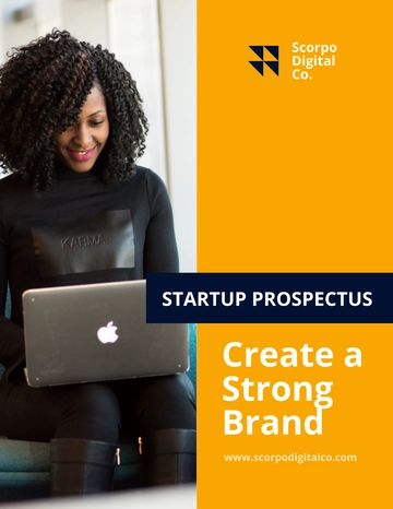 Free Startup Prospectus Template to Edit Online