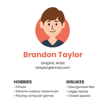 Free Male Avatar Template to Edit Online