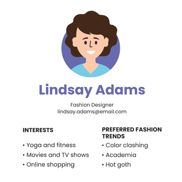 Free Girl Avatar Template to Edit Online