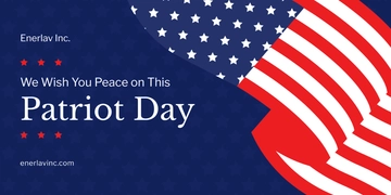 Free Patriot Day Banner Template to Edit Online