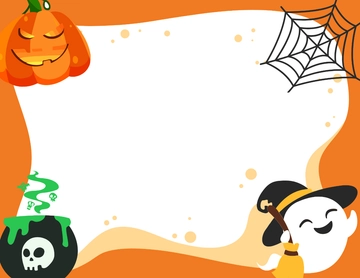 Free Halloween Border Clipart Template to Edit Online