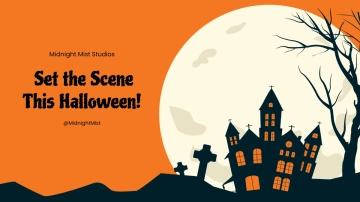 Free Halloween Banner Background Template to Edit Online