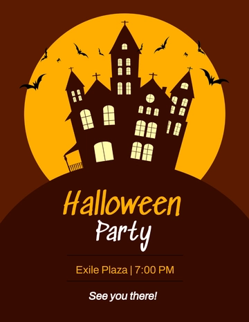Free Halloween Event Flyer Template to Edit Online