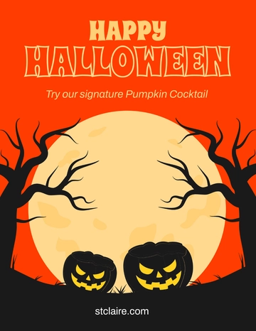 Free Halloween Mockup Flyer Template to Edit Online