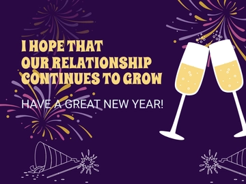 Free New Year's Eve Blog Header Template to Edit Online