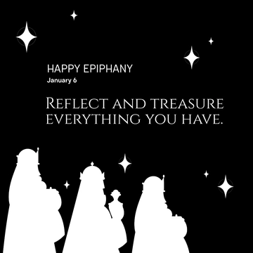 Free Epiphany Day FB Post Template to Edit Online