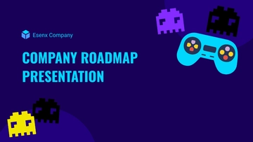 Free Company Roadmap Presentation Template to Edit Online