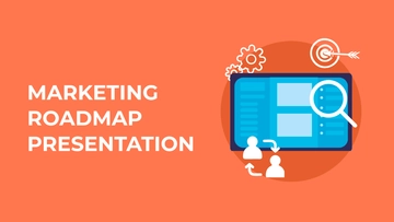 Free Marketing Roadmap Presentation Template to Edit Online