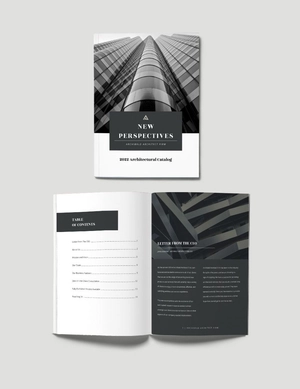 Professional Catalog Template.