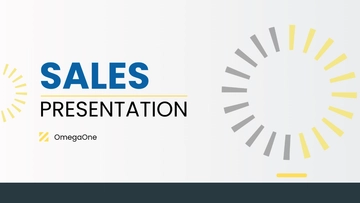 Free Sales Presentation Template to Edit Online