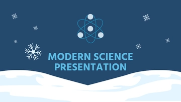 Free Modern Science Presentation Template to Edit Online