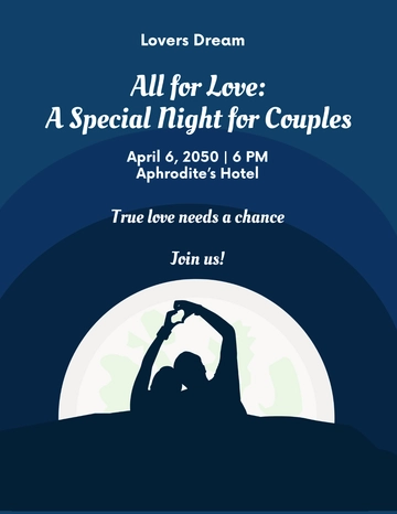 Free Couple Appreciation Month Promotion Template to Edit Online