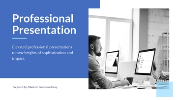 Free Professional Template to Edit Online