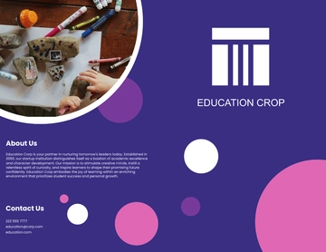 Free Startup School Business Brochure Template to Edit Online