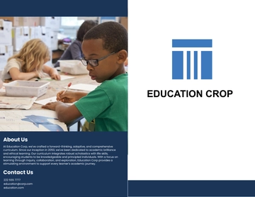 Free Curriculum Brochure Template to Edit Online