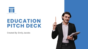 Free Education Pitchdeck Template to Edit Online