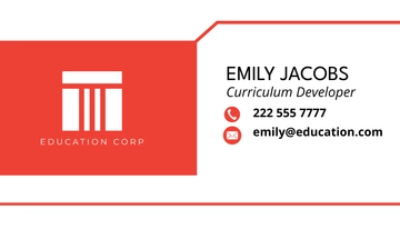 Free Special Education Teacher Business Card Template to Edit Online Free Special Education Teacher Business Card Template to Edit Online