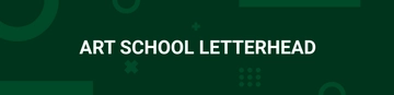 Free Arts School Letterhead Template to Edit Online