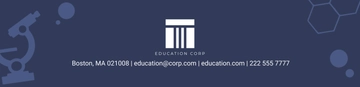 Free Science and Technology School Letterhead Template to Edit Online