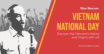 Free Vietnam National Day Linkedin Banner Template to Edit Online