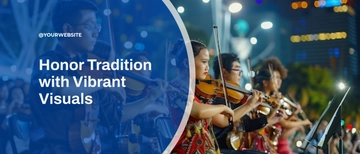 Free Vietnam National Day Spotify Banner Template to Edit Online