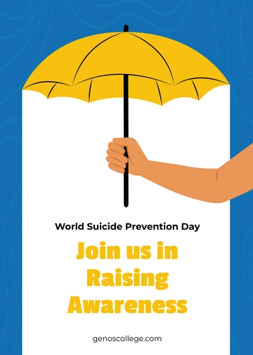 Free World Suicide Prevention Day Invitation Template to Edit Online