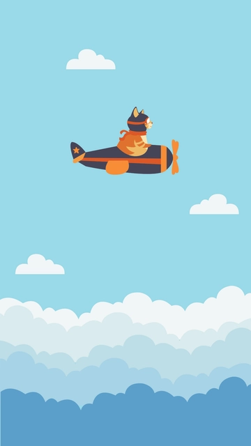 Free National Aviation Day Wallpaper  Template to Edit Online